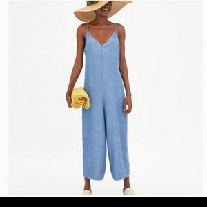 Zara Chambray Jumpsuit